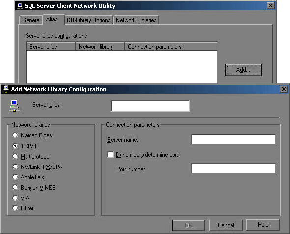Microsoft SQL 2000 Client Network Utility Set Up Tutorial